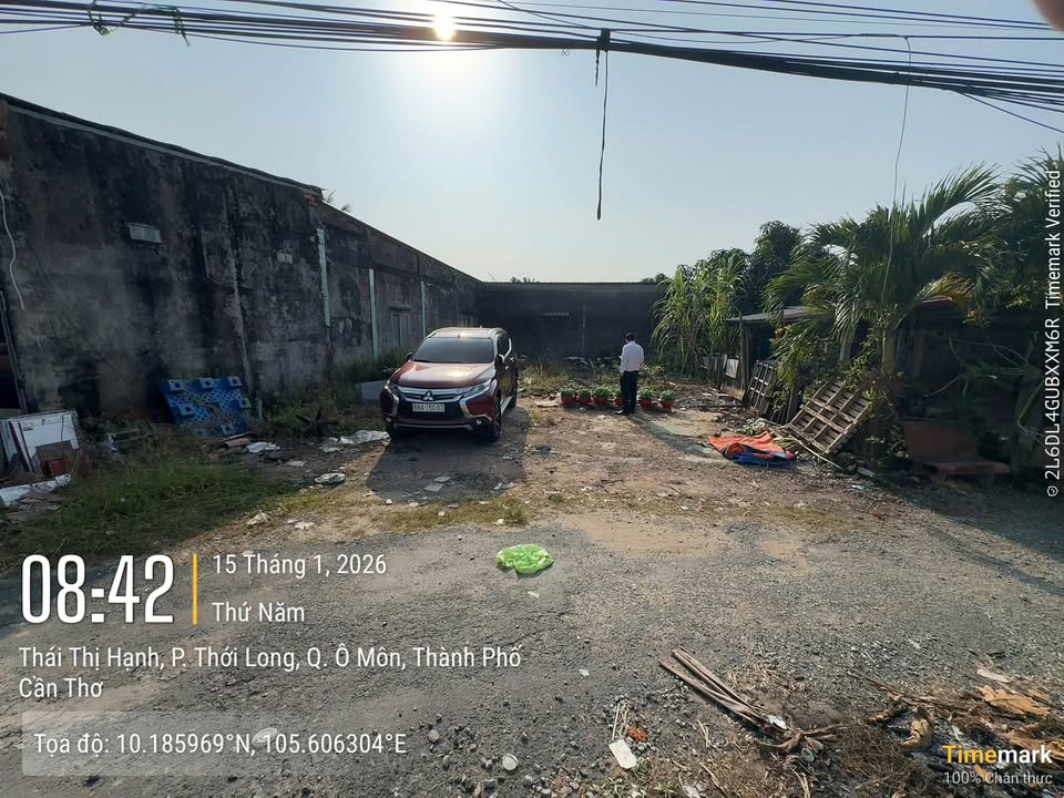 Đất nền đôi mặt tiền đường Thái Thị Hạnh, Quận Ô Môn, 109m² - Cơ hội đầu tư lý tưởng!