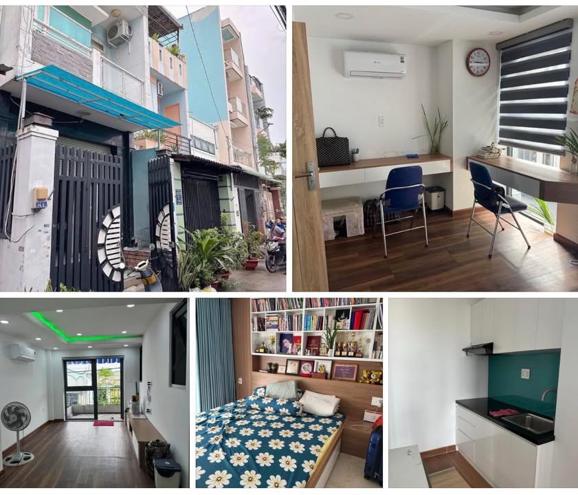 Nhà phố Bình Thạnh 55m² giá 8.7 tỷ - Hẻm xe hơi 6m, thiết kế hiện đại!