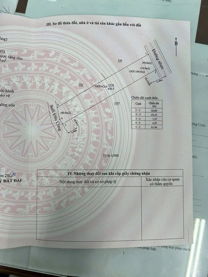 Đất mặt tiền Khánh Bình Tân Uyên 620m² giá 6.1 tỷ - Đầu tư sinh lời hấp dẫn!