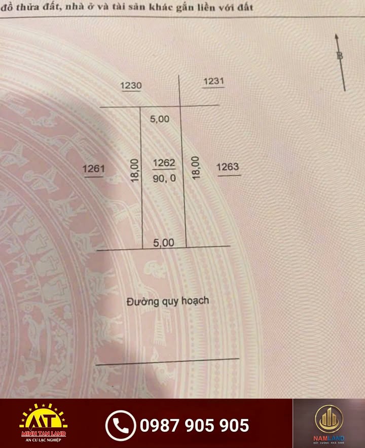 Đất nền HUD Đồng Bẩm Thái Nguyên 90m² giá 3.x tỷ - Mặt tiền rộng rãi