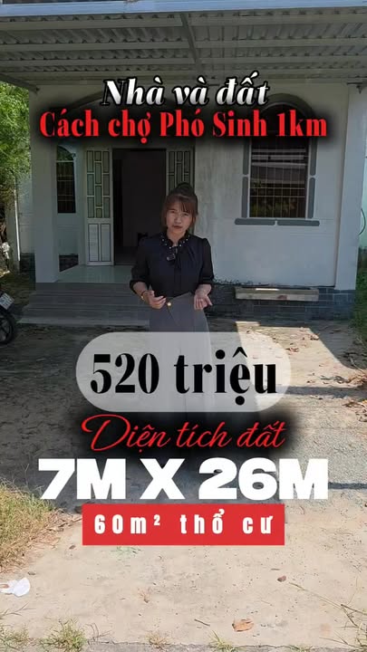 Đất nền ấp Bình Hổ, Cà Mau 182m² giá 520 triệu - Nhà mới kiên cố, cơ hội vàng!