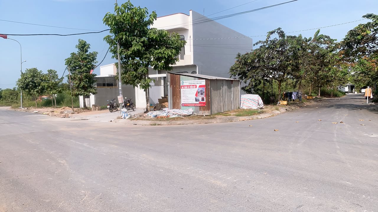 Đất nền góc KDC Phú An, Cần Thơ 120.8m² giá 3.3 tỷ - Sổ hồng thổ cư!