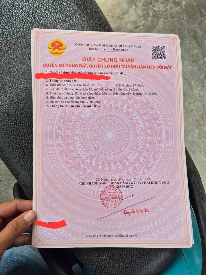 Đất nền thổ cư An Phước, Mang Thít 175m² giá 475 triệu - Cơ hội đầu tư tuyệt vời!