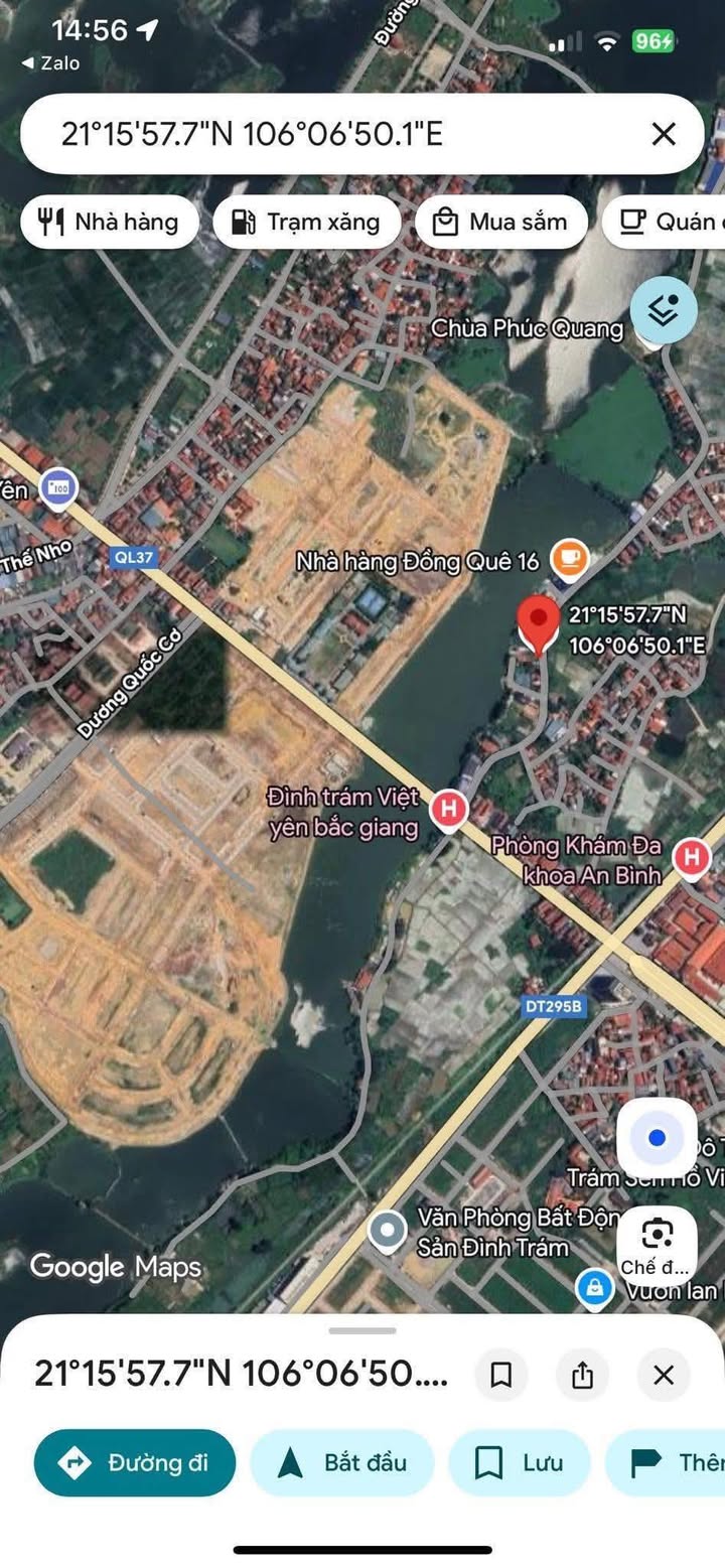 Đất nền Hùng Lãm 3, Việt Yên 72m² giá 2 tỷ - Đầu tư sinh lời tốt!