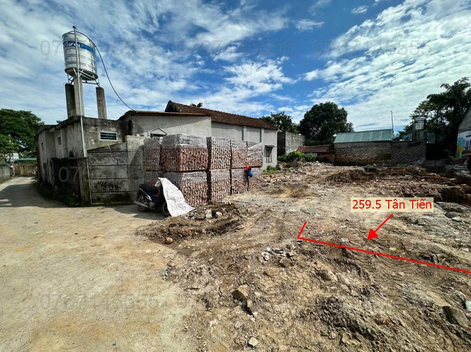 Đất nền Tân Tiến, Chương Mỹ 259.5m² giá 3 tỷ - Tiềm năng kinh doanh lớn!