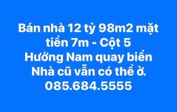Nhà mặt tiền 7m tại Hạ Long 98m² giá 12 tỷ - Cơ hội đầu tư hấp dẫn!