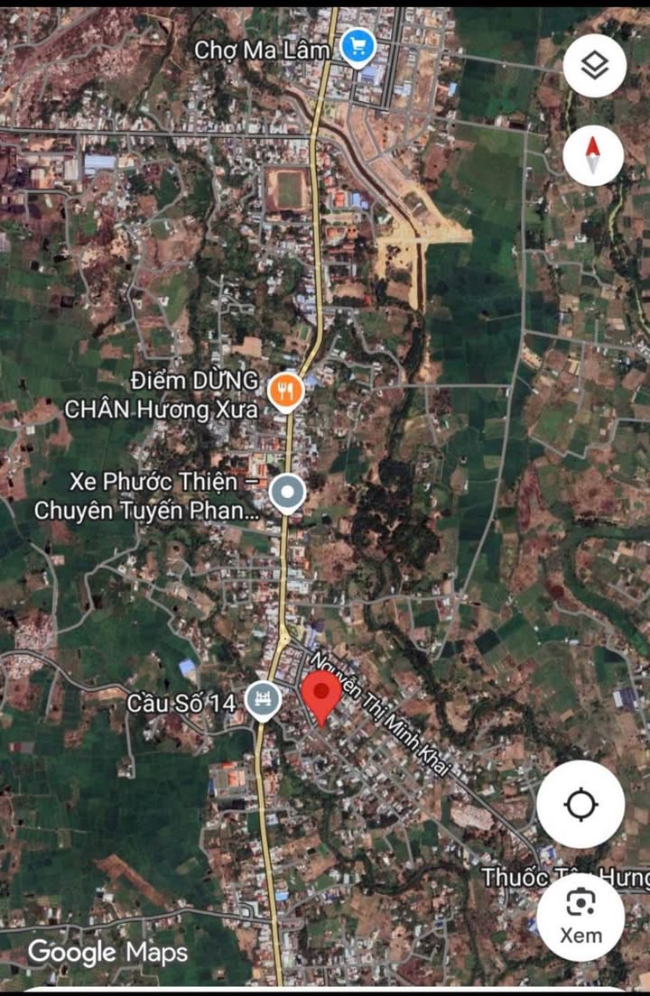 Đất mặt tiền Bê Tông, Ma Lâm, 1621m² giá 1 tỷ - Cơ hội đầu tư tuyệt vời!