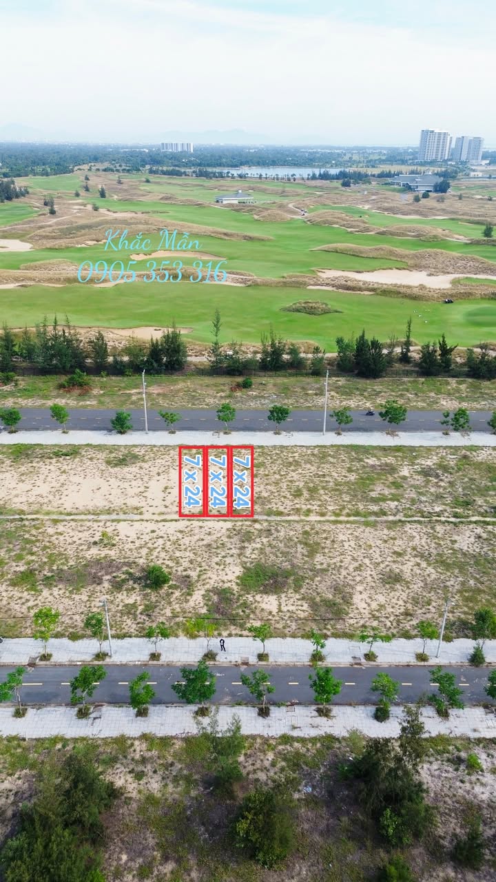 Đất biển liền kề sân golf Hoiana 504m² - Cơ hội đầu tư tuyệt vời!