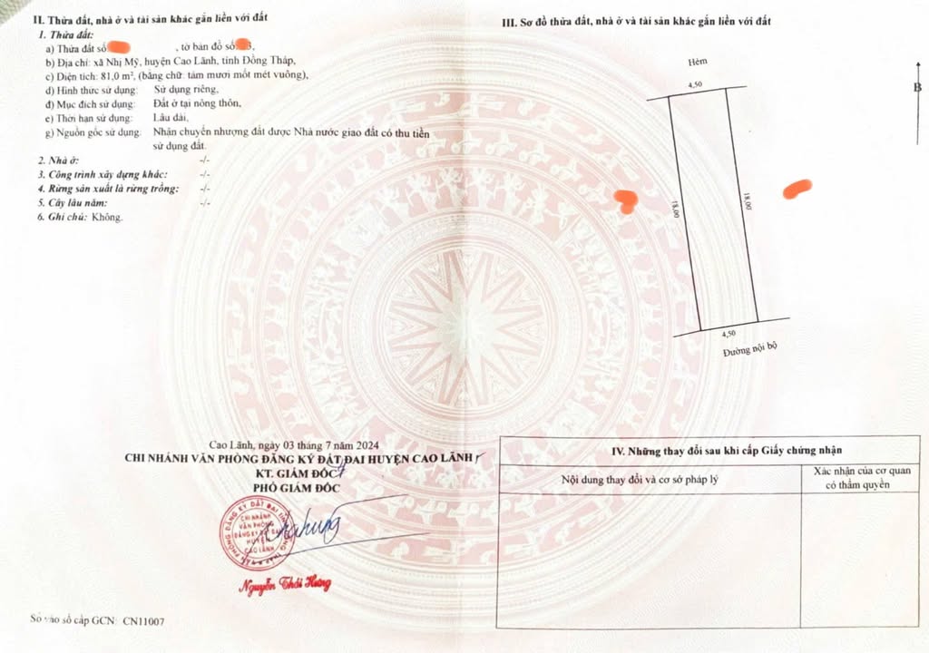 Đất nền Phường Mỹ Trà, 81m² giá 750 triệu - Cơ hội đầu tư không thể bỏ lỡ!