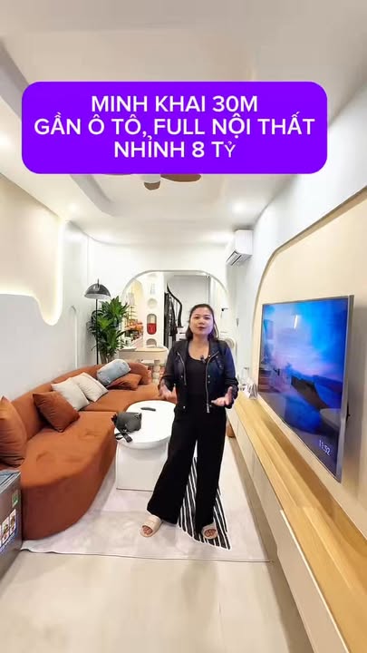Nhà nhỏ Minh Khai – Hai Bà Trưng 30m² giá 8 tỷ - Thiết kế hiện đại, hạnh phúc tràn đầy!