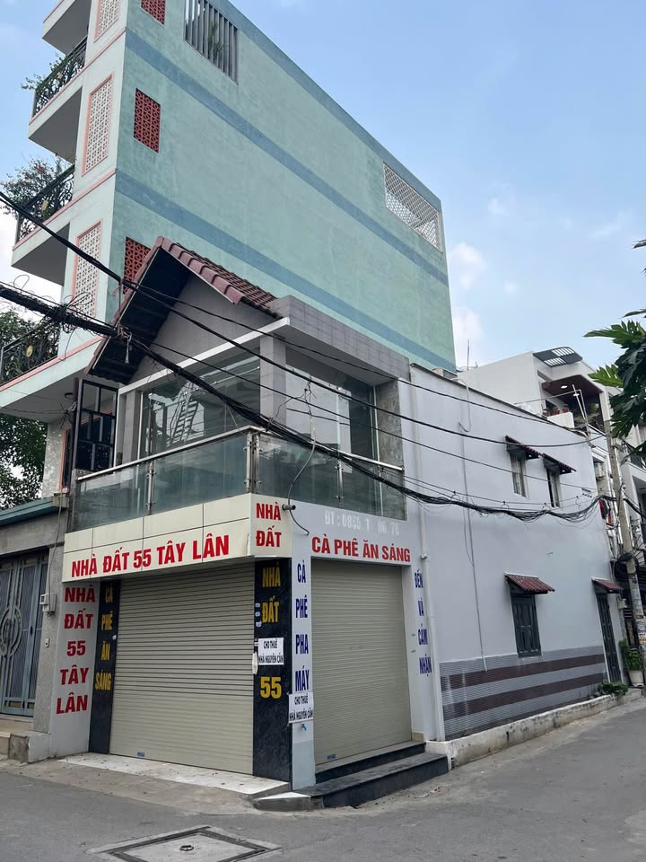 Bán nhà góc 2 mặt tiền Tây Lân, Bình Tân 56m² giá 4.93 tỷ - Tiềm năng kinh doanh lớn!