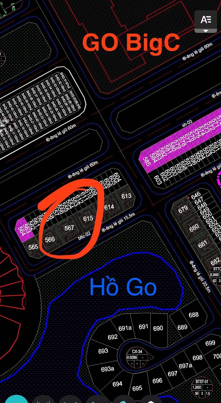 Đất biệt thự BigC Sông Công 400m² giá 20 tỷ - Hiếm có vị trí đẹp gần hồ