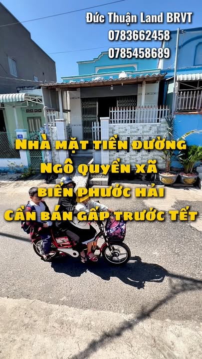 Nhà cấp 4 mặt tiền Ngô Quyền, Phước Hải 67m² giá 1.95 tỷ - Gần biển chỉ 800m!