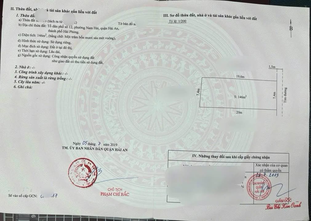 Đất nền phố Nam Hải, Hải An, 146m² giá 5.84 tỷ - Đầu tư sinh lời ngay!