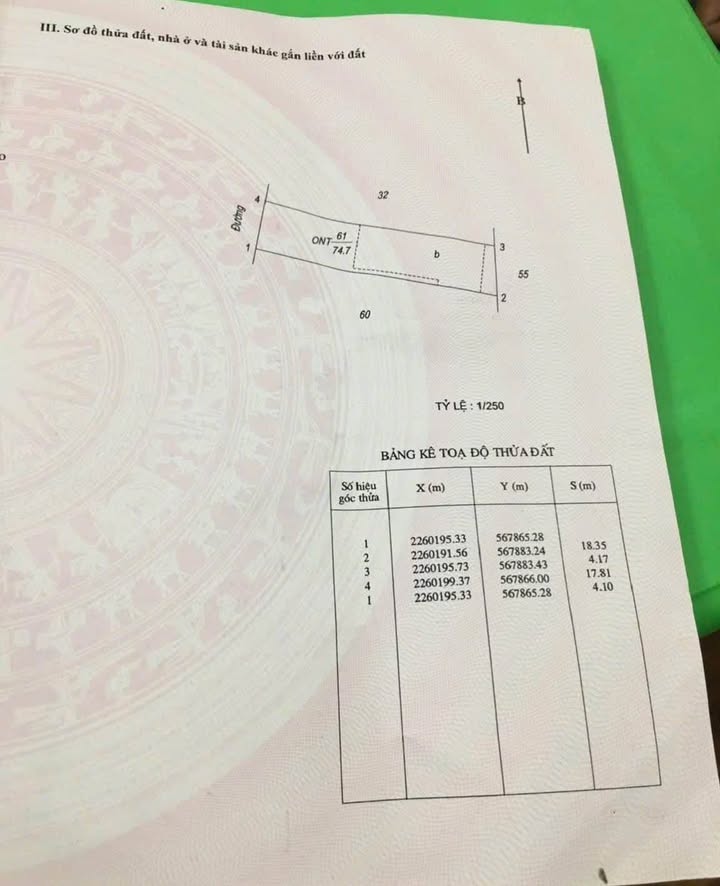 Đất nền khu đô thị Hòa Vượng, Nam Định 75m² giá 1.875 tỷ - Cơ hội đầu tư tuyệt vời!