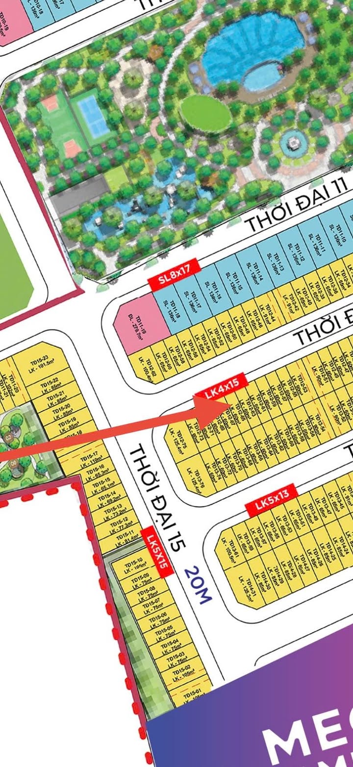 Townhouse Vinhomes Ocean Park Gia Lâm 60m² giá 9.5 tỷ - Đầu tư sinh lời ngay!