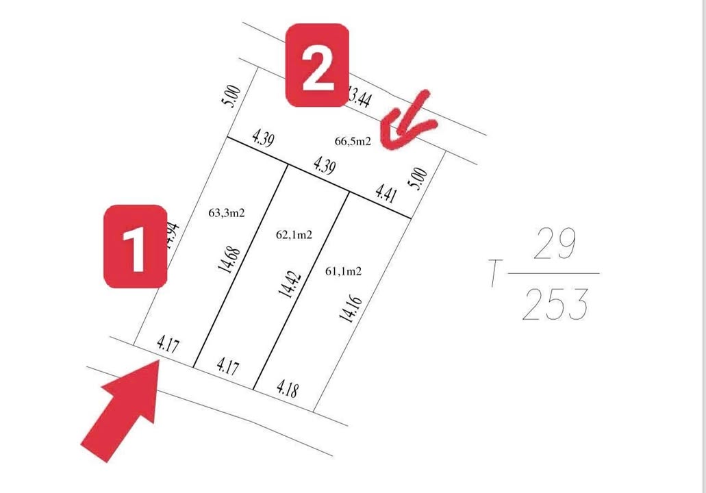 Đất nền Vạn An - TP Bắc Ninh 63,3m² giá 1 tỷ - Sổ đỏ chính chủ!