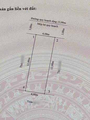 Đất nền khu Tđc 226 Lê Lai, Hải Phòng 48m² - Giá cực tốt chỉ 4.608 tỷ!