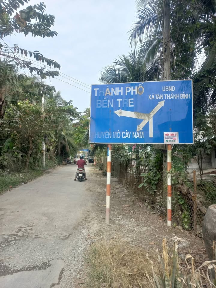 Đất nền Tân Thành Bình, Huyện Mỏ Cày Bắc 190m² giá 480 triệu - Sổ đỏ chính chủ