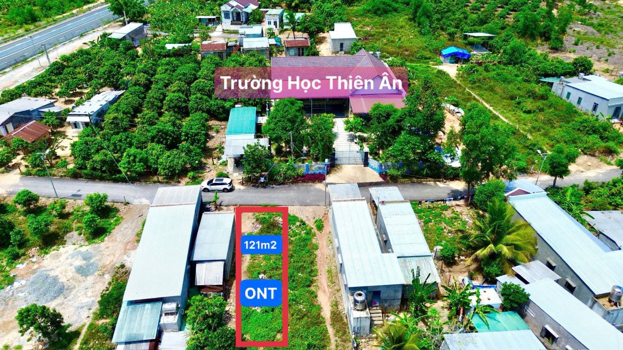 Lô đất thổ cư 121m² tại Suối Dầu, Cam Lâm - Tiềm năng đầu tư lớn!