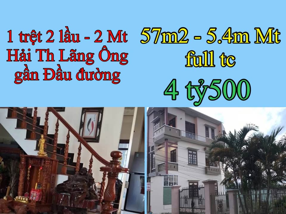 Nhà mặt tiền Hải Thượng Lãn Ông, Bảo Lộc 57m² giá 4.5 tỷ - Đầu tư sinh lời!