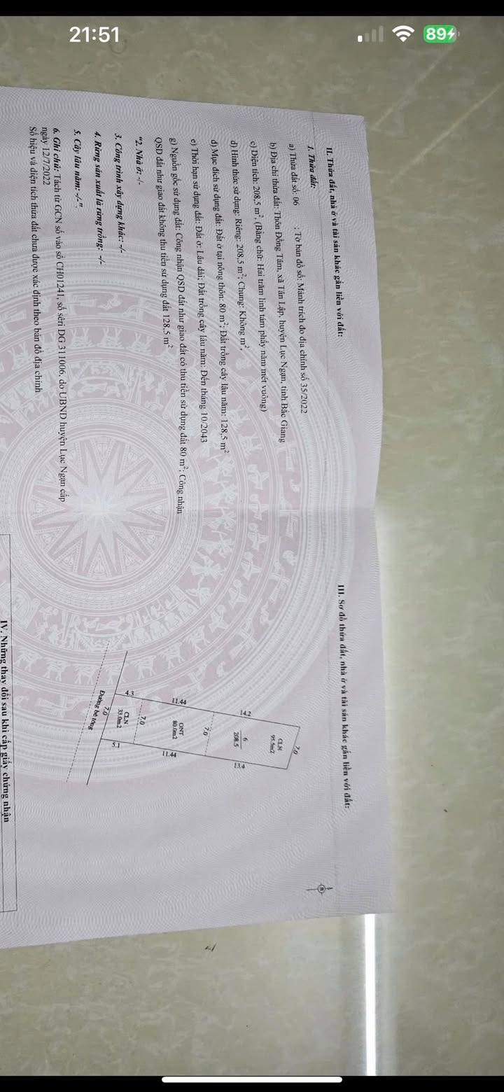 Đất nền Tân Lập, Lục Ngạn 80m² giá chỉ 3xx triệu - Cơ hội vàng không thể bỏ lỡ!