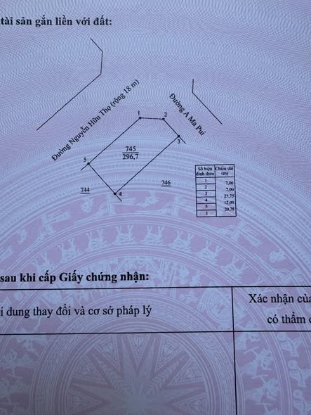 Đất nền Buôn Ma Thuột 296m² giá 5.5 tỷ - Mặt tiền Amapui, Nguyễn Hữu Thọ!