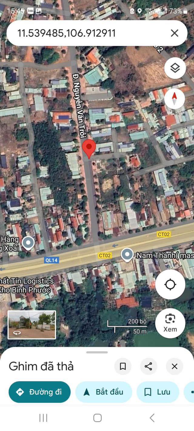 Đất nền 180m² tại đường Nguyễn Văn Trỗi, Đồng Phú - Sổ hồng chính chủ, giá chỉ 1 tỷ!