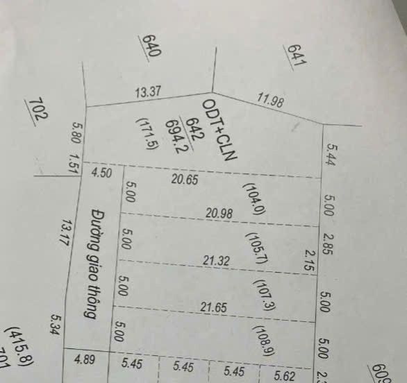 Đất nền Phổ Yên 600m² giá tốt - Sổ hồng riêng, tách lô linh hoạt!