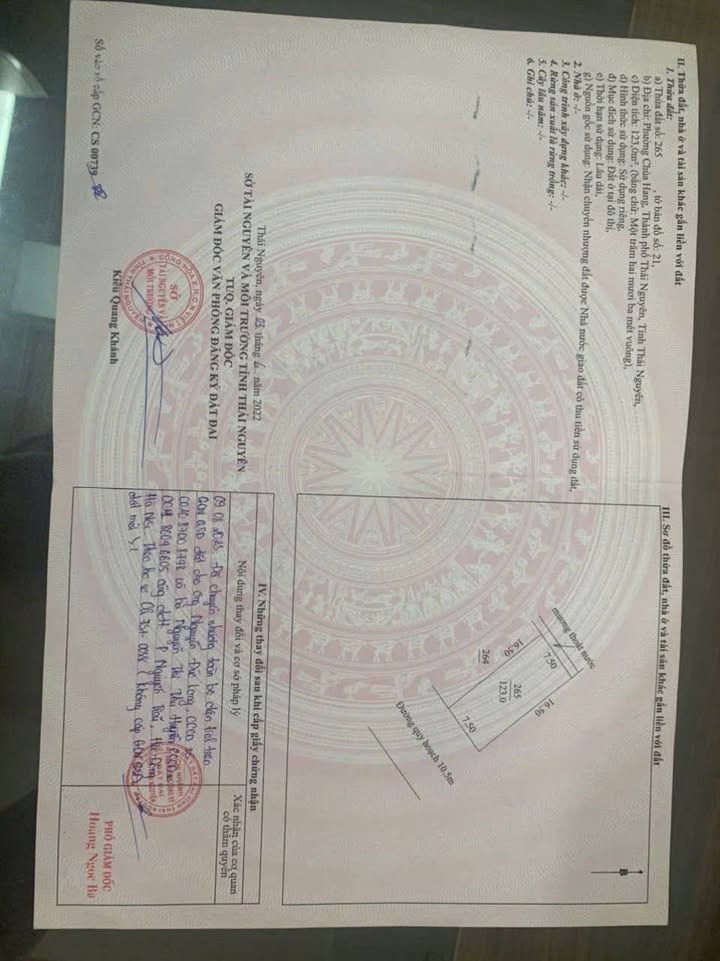 Đất nền Danko City Thái Nguyên 123m² giá 2 tỷ - Pháp lý rõ ràng, không ngập lụt!