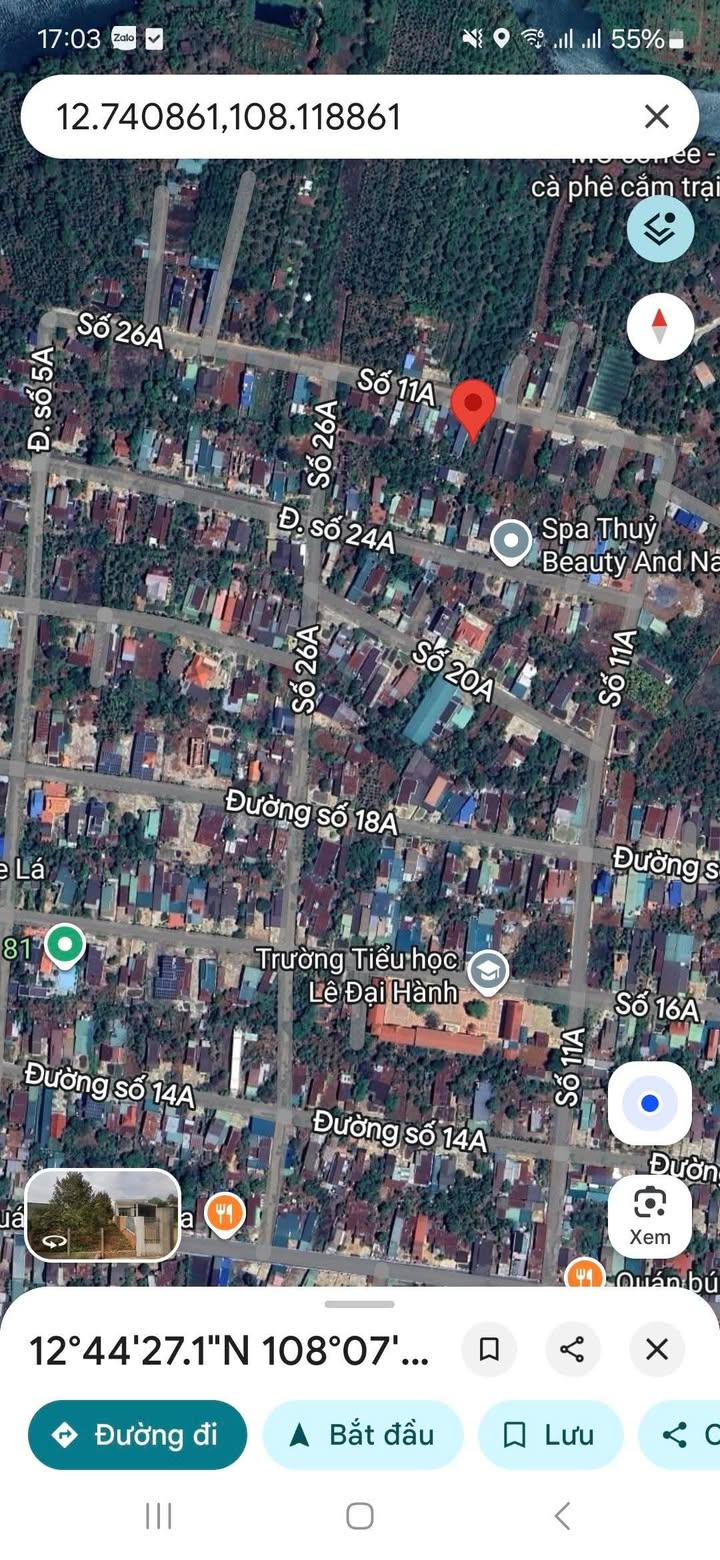 Đất thổ cư Đường 11A, xã Hòa Thuận 200m² giá 1.49 tỷ - Đầu tư sinh lời ngay!