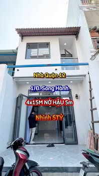 Nhà Quận 12 - 60m² giá 5.49 tỷ - Chính chủ bán gấp!