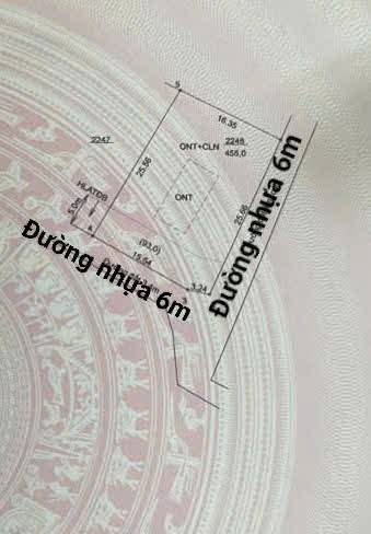 Đất Phú An, Bến Cát, Bình Dương 455m² giá 2.8 tỷ - Đầu tư sinh lời ngay!