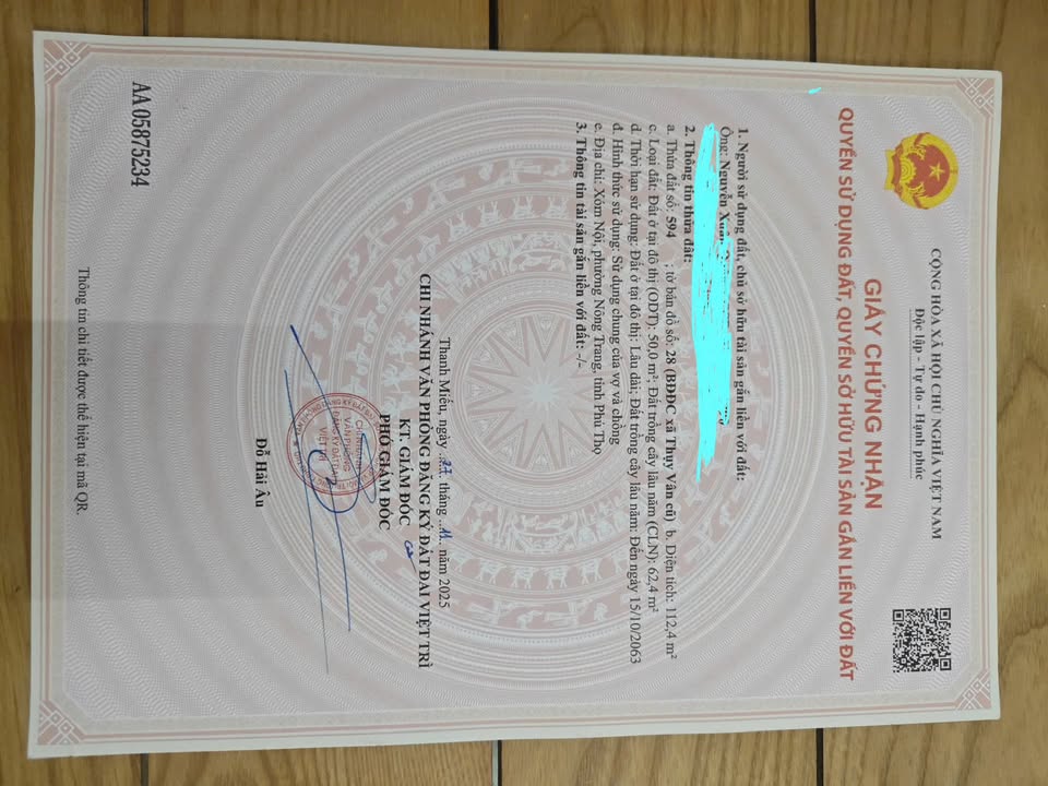 Đất nền đẹp tại phường Nông Trang, 112m² giá 1.9 tỷ - Đầu tư sinh lời lý tưởng!