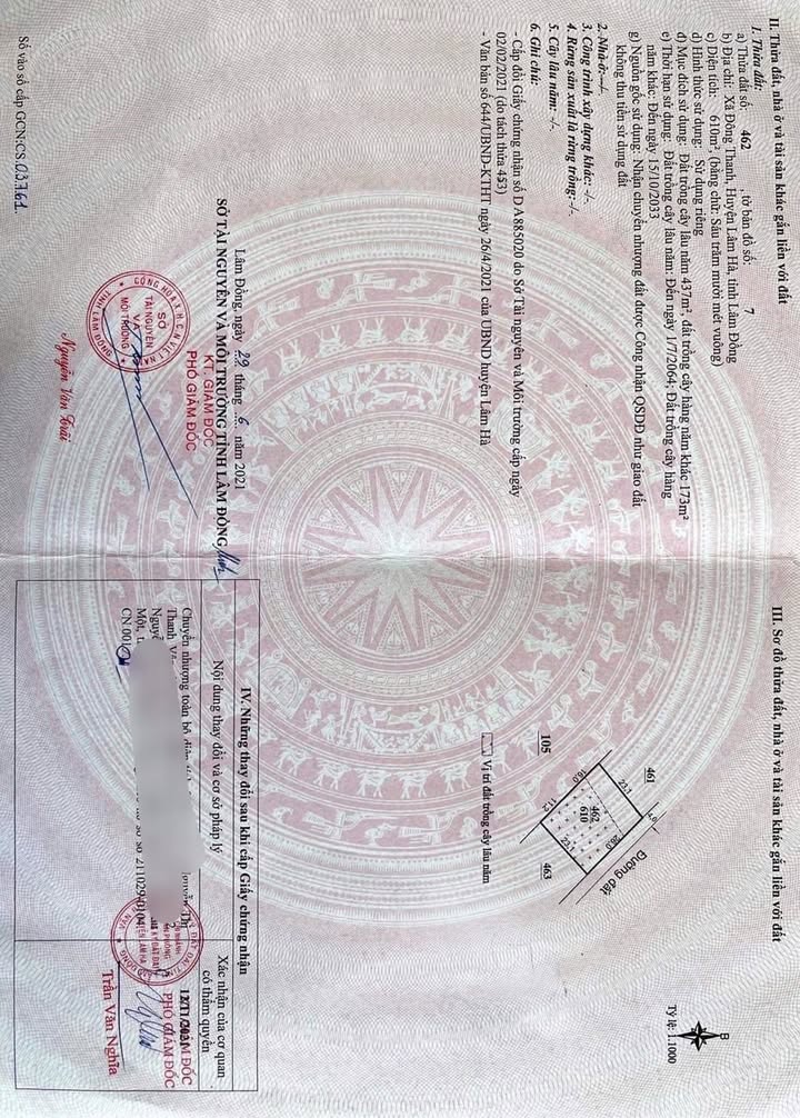 Đất nền Đông Thanh, Lâm Hà 610m² giá 950 triệu - Cơ hội đầu tư hấp dẫn!