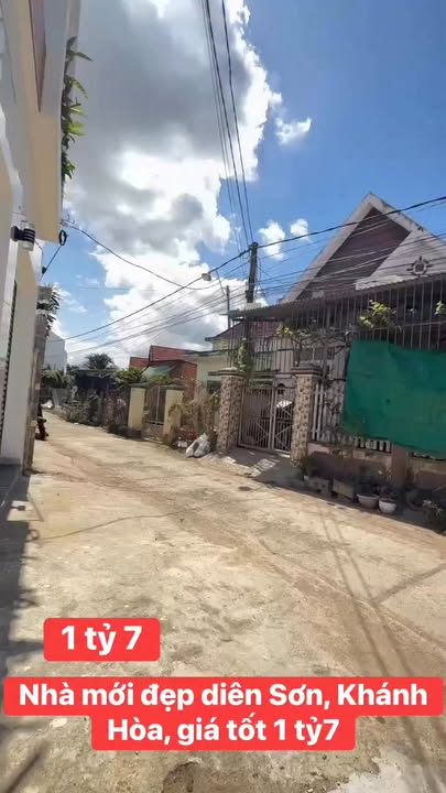 Nhà mới xây tại Gò Đại, Diên Điền 71.3m² giá 1.7 tỷ - Thiết kế hiện đại, sẵn sàng ở!