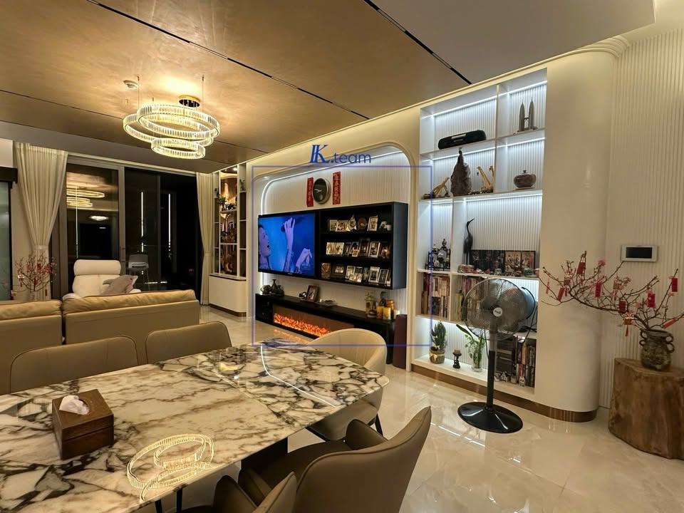 Căn hộ Tilia Residences Thủ Thiêm 160m² giá 37 tỷ - Bàn giao đầy đủ nội thất!