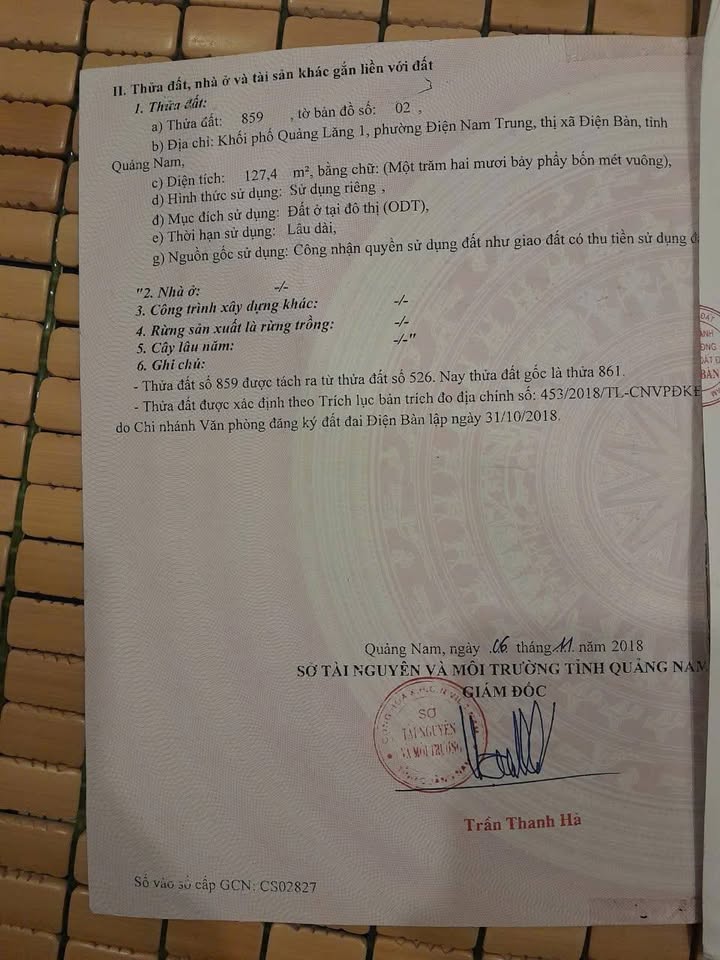 Đất nền lô góc 127,4m² tại Điện Nam Trung giá 1,7 tỷ - Đầu tư sinh lời ngay!