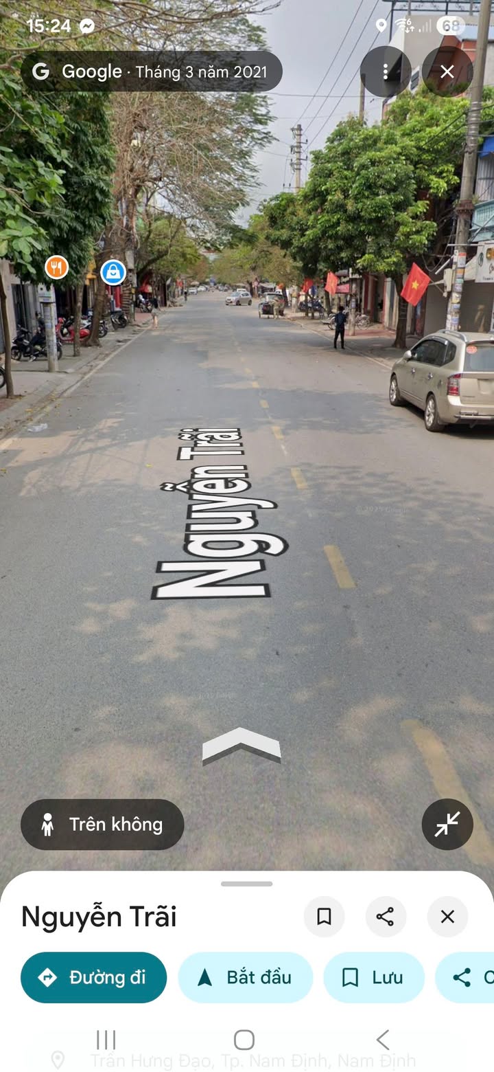 Đất mặt đường Nguyễn Trãi, thành phố Nam Định, 105m² giá 8,5 tỷ - Vị trí đắc địa cho kinh doanh!