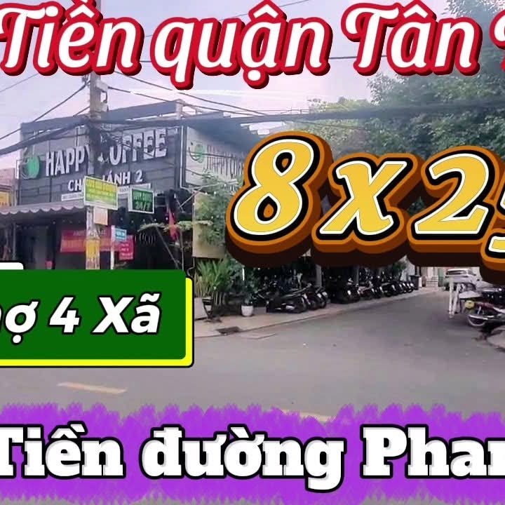 Nhà góc 2 mặt tiền đường Phan Anh, Tân Phú, 200m² giá 25 tỷ - Cơ hội đầu tư tuyệt vời!