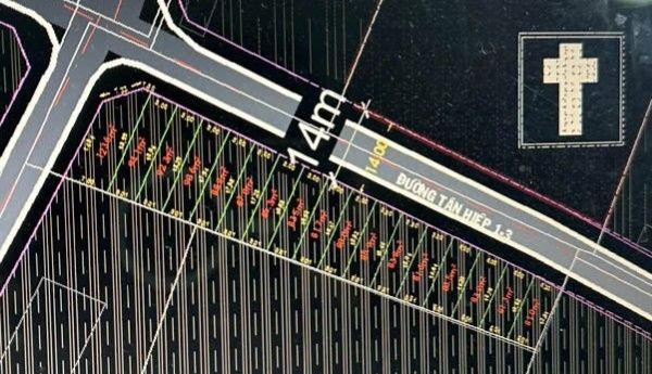 Lô đất 2200m² tại xã Tân Hiệp, Hóc Môn - Giá chỉ 18 tỷ, cơ hội đầu tư tuyệt vời!