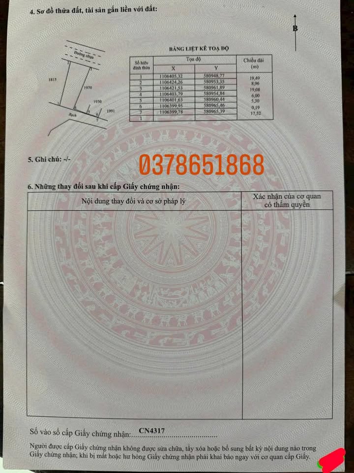 Đất nền Ấp Rô 2, Xã Nhị Long, 1450m² giá 750 triệu - Cơ hội đầu tư hấp dẫn!