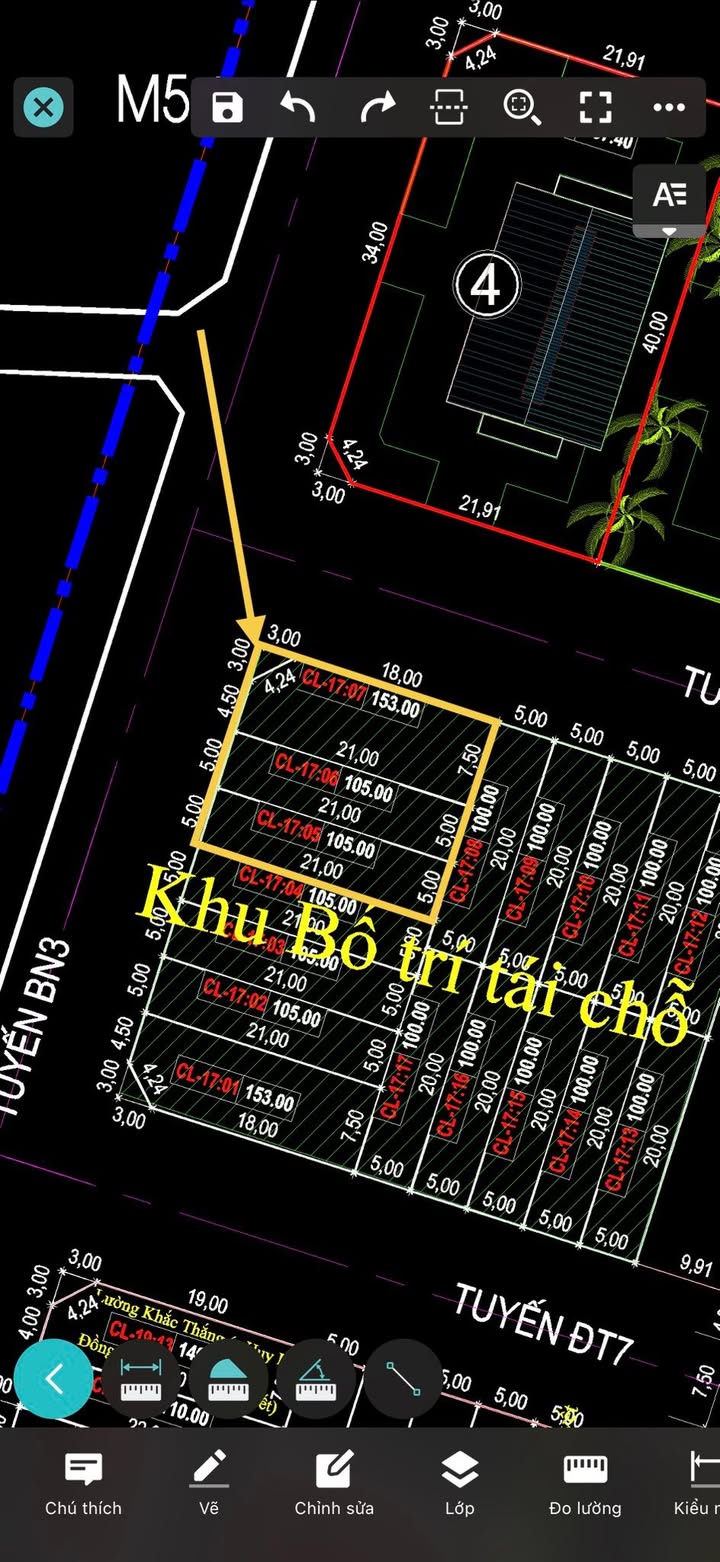 Đất nền 3 lô liền kề tại TĐC Châu Thành, 363m² - Vị trí đắc địa, cơ hội đầu tư hấp dẫn!