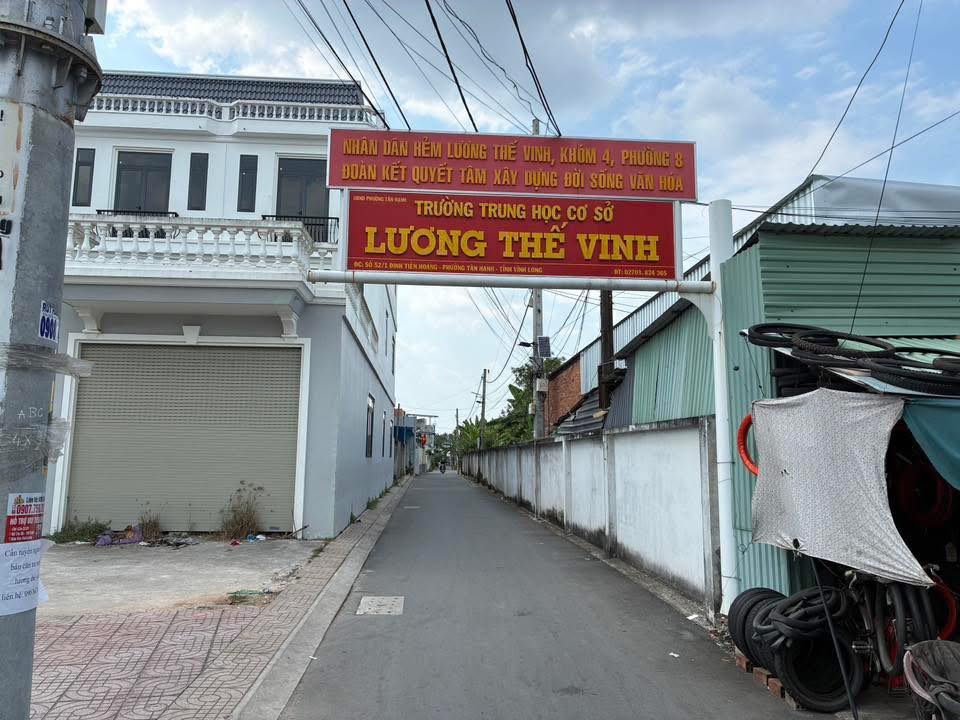 Đất nền đẹp gần Trường Lương Thế Vinh, Vĩnh Long 158.4m² - Giá gấp chỉ 1.584 tỷ!