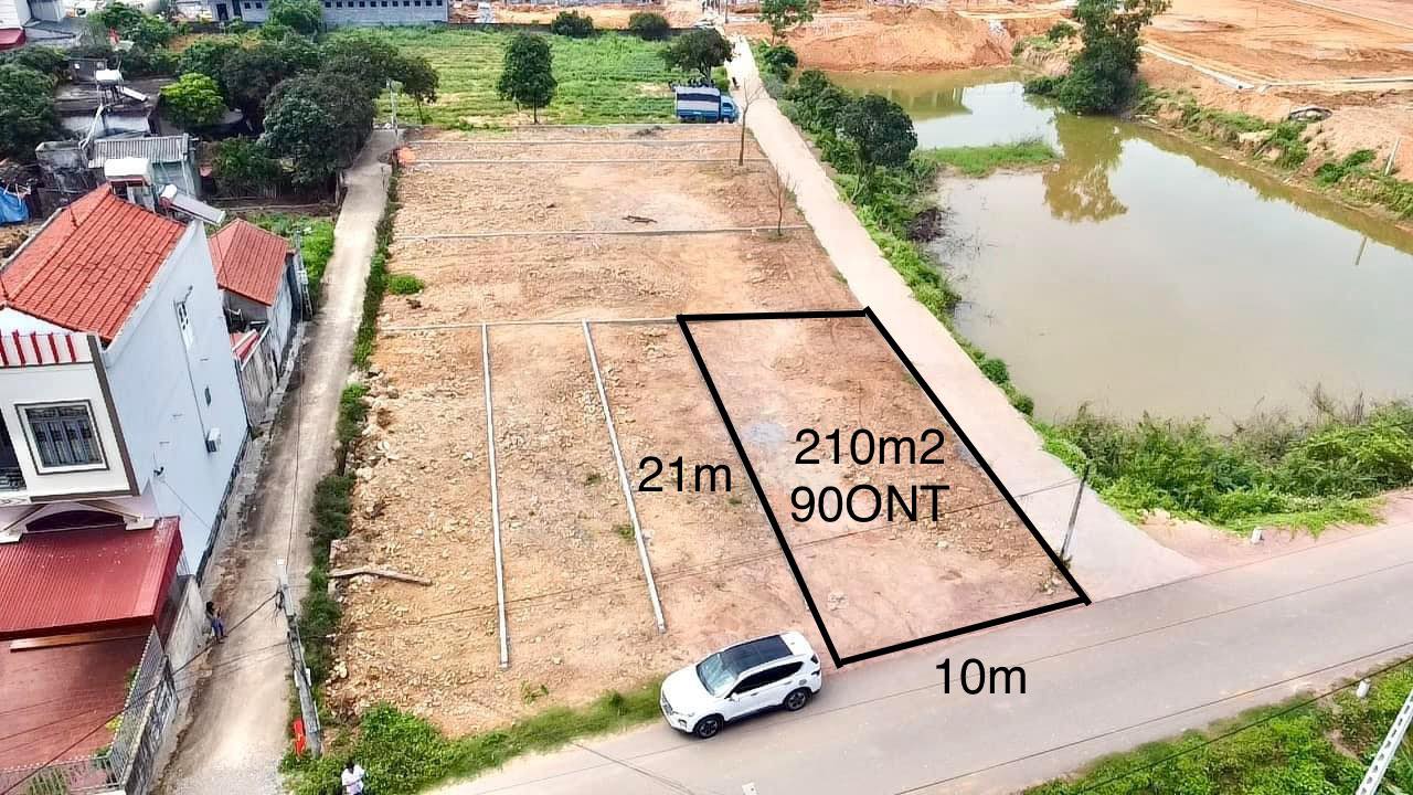 Đất nền lô góc 2 mặt tiền xã Cương Sơn 210m² giá 2 tỷ - Đầu tư sinh lời ngay!