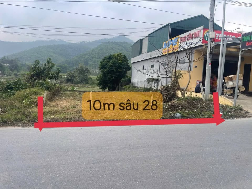 Đất nền mặt tiền Quốc lộ 316, Thị trấn Thanh Sơn, 280m² - Đầu tư sinh lời lý tưởng!