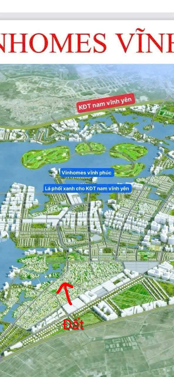 Đất nền Thị trấn Thanh Lãng, Bình Xuyên 100m² - Hướng Đông mát mẻ, view hồ tuyệt đẹp!