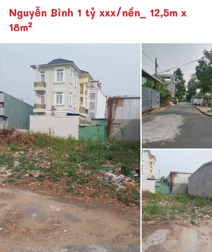 Đất nền đường Nguyễn Bình, Long Xuyên 81m² giá chỉ 1 tỷ - Cơ hội đầu tư vàng!