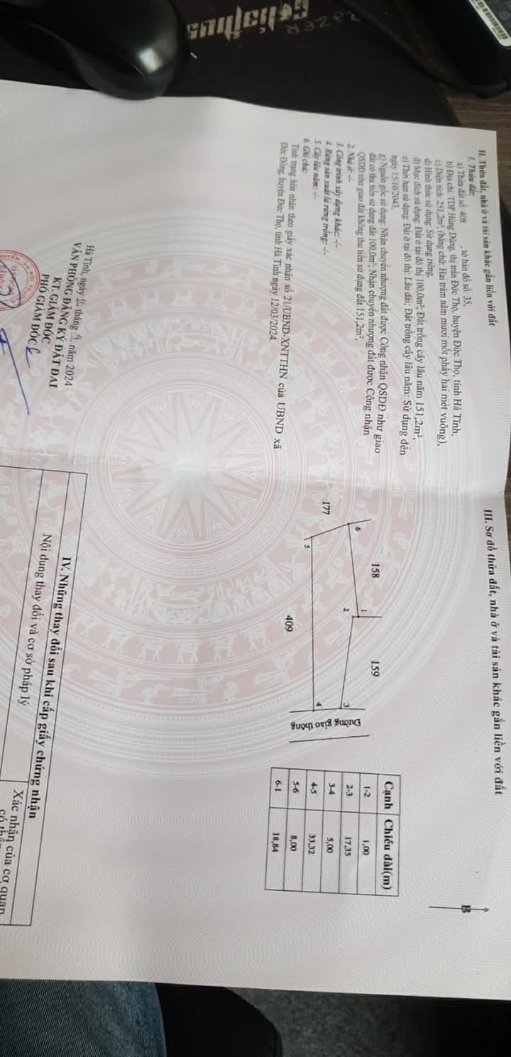 Đất thổ cư xã Đức Đồng, huyện Đức Thọ 250m² giá 980 triệu - Đầu tư sinh lời!