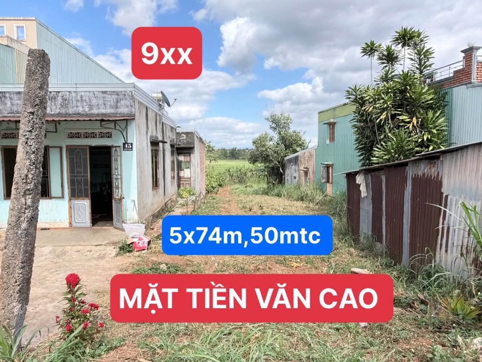 Đất nền mặt tiền Văn Cao - Phường Hoa Lư - 370m² giá thỏa thuận - Tiềm năng đầu tư cao!